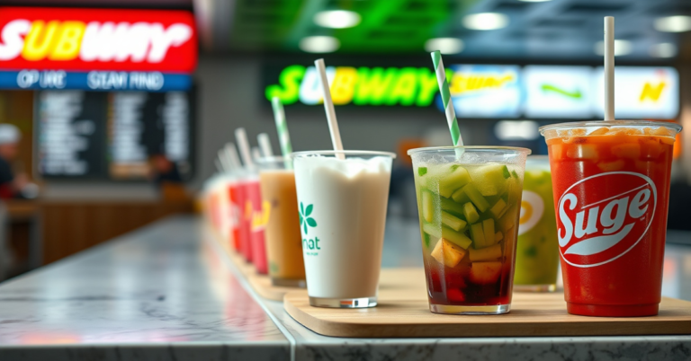Subway Drink Menu With Prices For 2026
