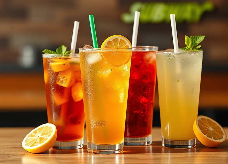 Iced Teas & Lemonades